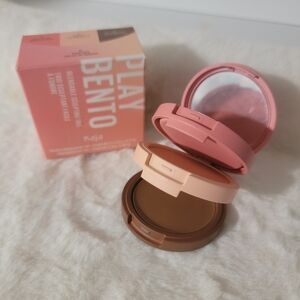 Kaja Play Bento Blush Highlighter Bronzer Trio - 02 Cloudlatte